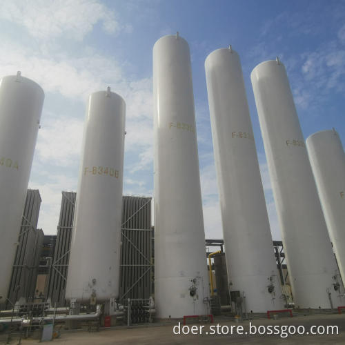 5-200m3 GB Standard LIN Storage Tank For Sale